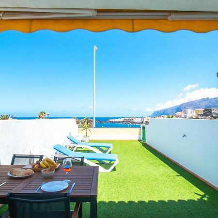 El Varadero Grande Terrasse Ensoleillee Face A La Mer Appartement Puerto de Santiago  Buitenkant foto